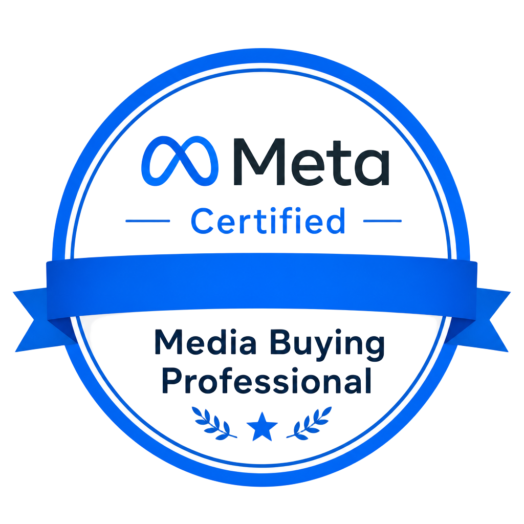 Meta Certified Media Buying Professional badge